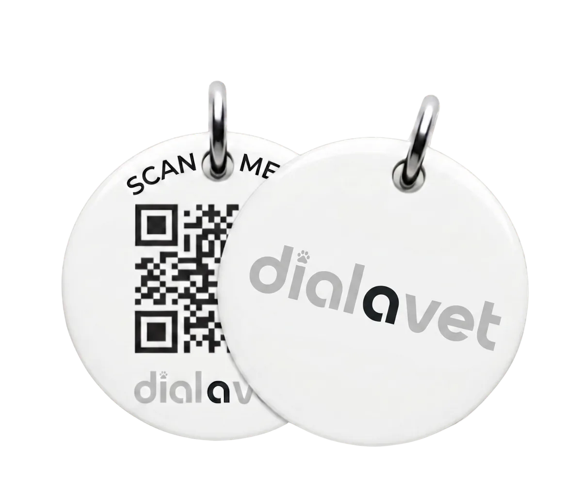 Dial A Vet QR pet tags