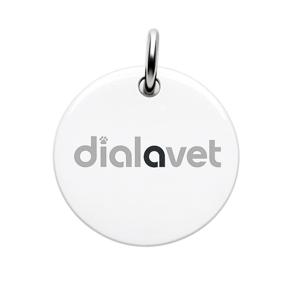 Dial A Vet pet tag